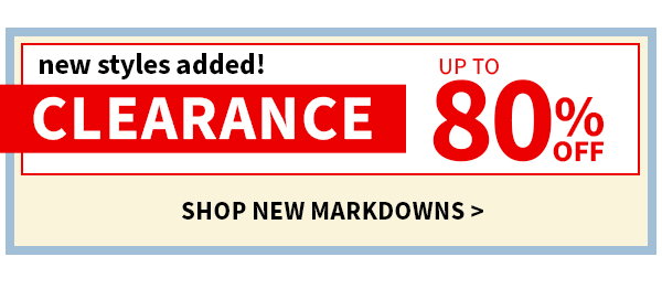 CLEARANCE