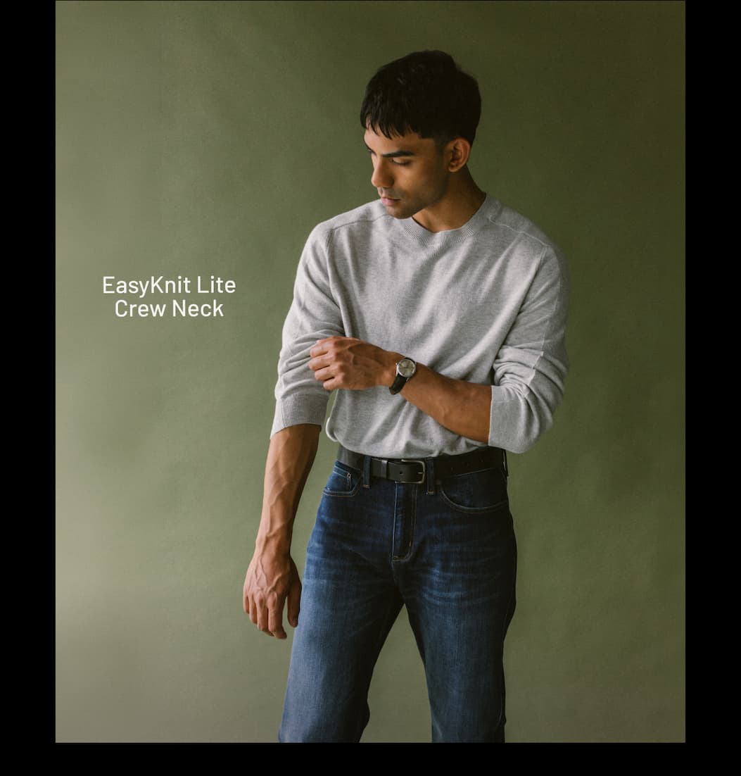 EasyKnit Lite Crew Neck
