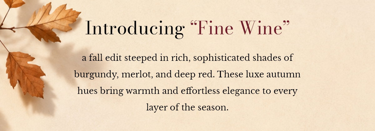 introducing Fine wine 