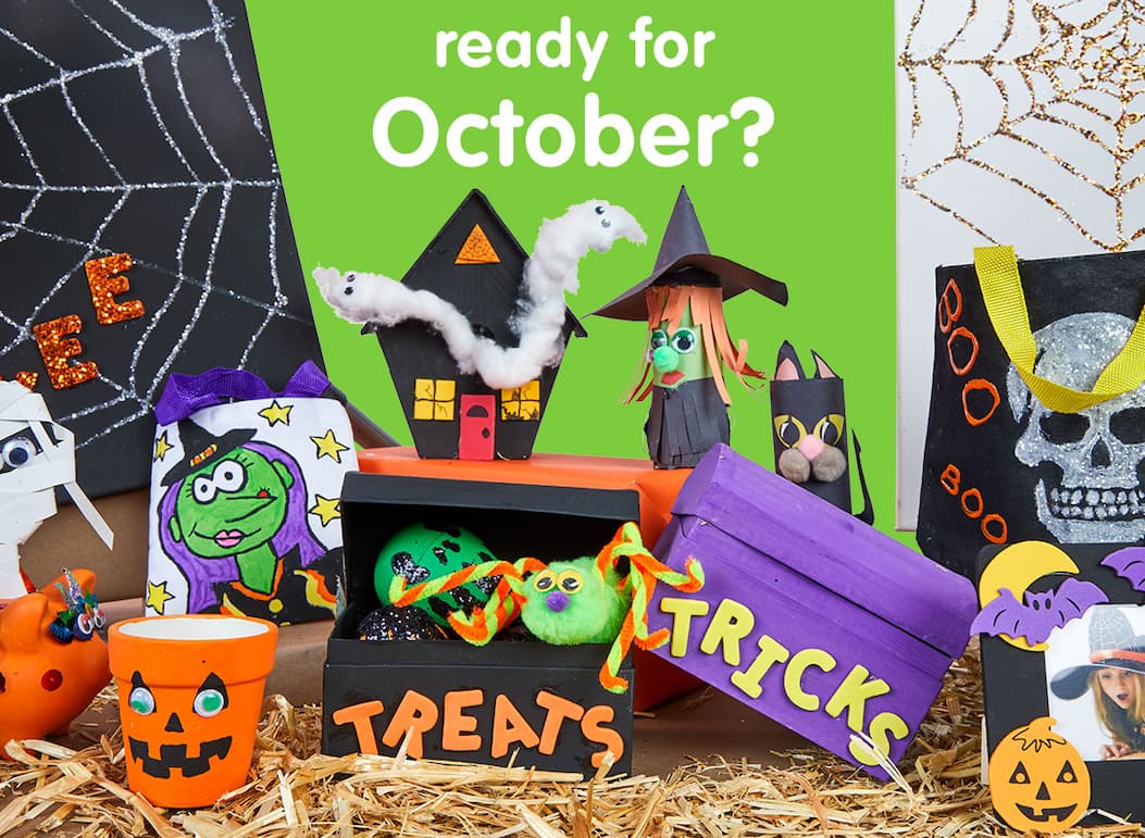 Ready for October? Halloween starts now!