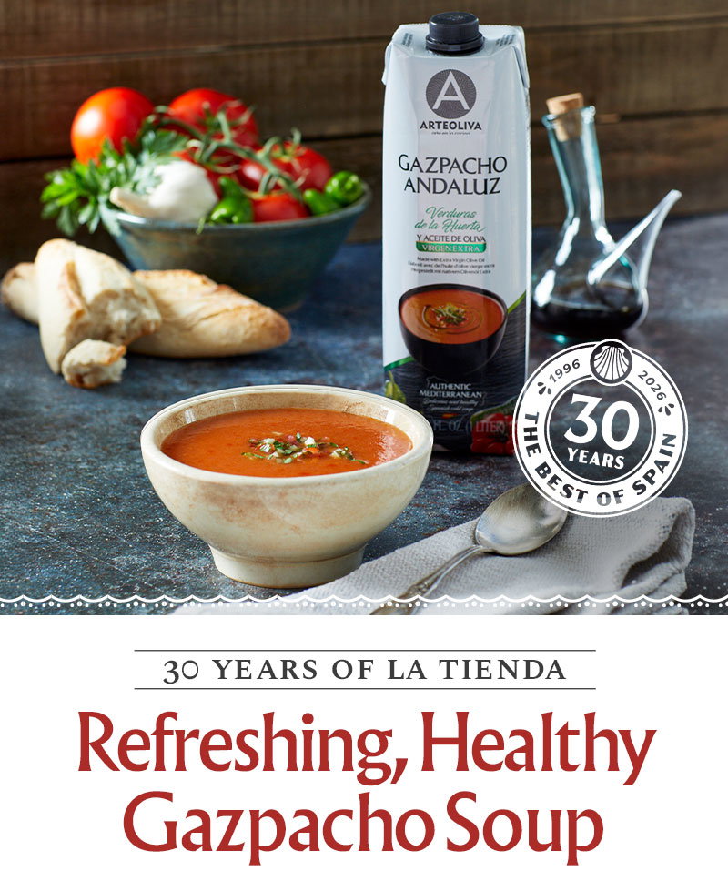 30 Years of La Tienda - Refreshing, Healthy Gazpacho Soup