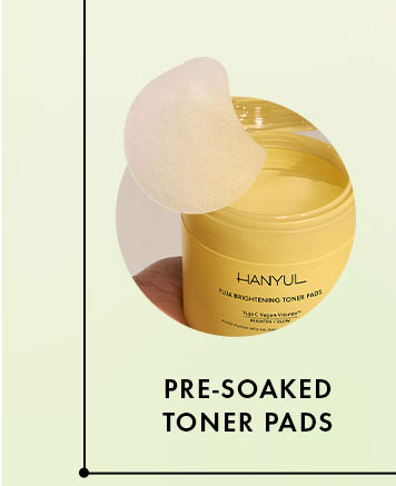 Hanyul Korean Yuja Brightening Toner Pads With Vitamin C And Niacinamide