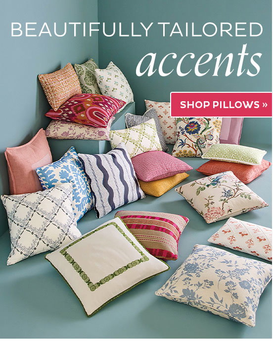 Fully Tailored Accents - Shop Pillows