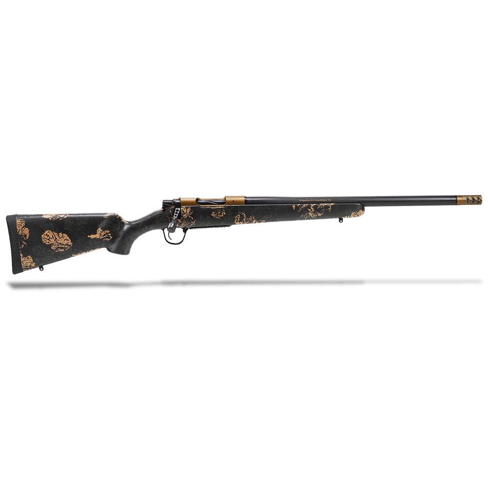 Image of Christensen Arms Ridgeline FFT Burnt Bronze .300 Win Mag 22" 1:10" Bbl Green w/Black/Tan Accents Rifle 