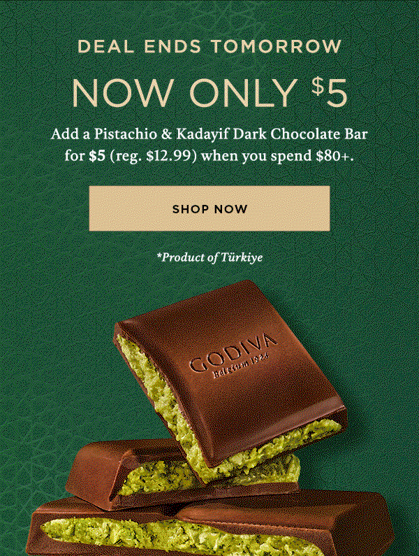 DEAL ENDS TOMORROW