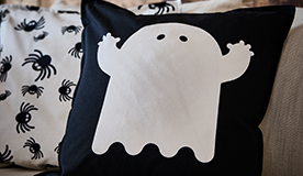 ghost and spider cushion covers