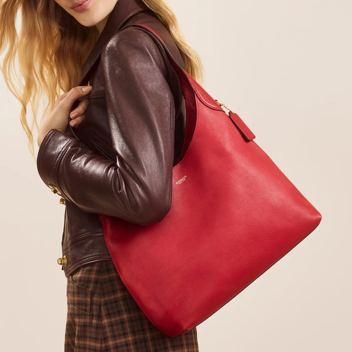 COACH Brooklyn Hobo Shoulder Bag 34, $395  More colors available.