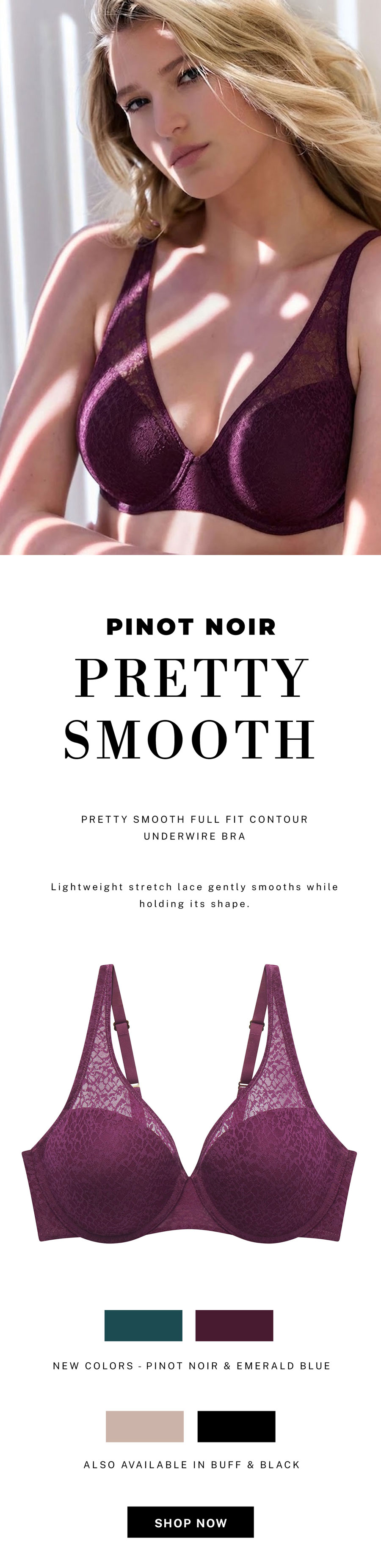 The Pretty Smooth Bra