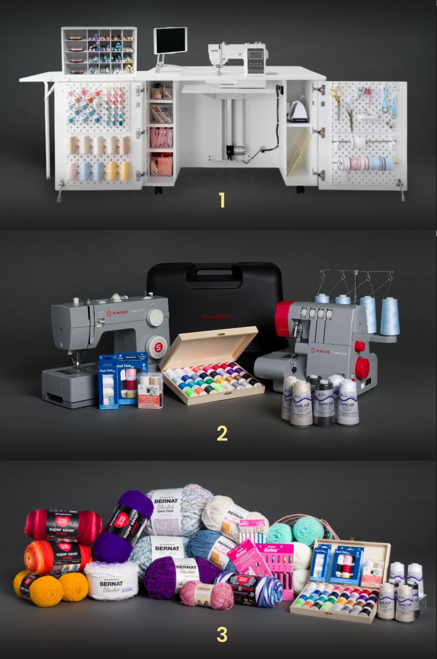 Shop and you'll be entered to win one of three grand prizes