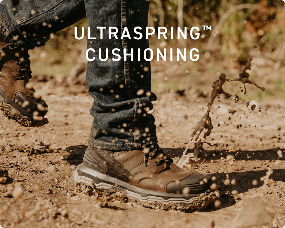 Wolverine - ULTRASPRING™ CUSHIONING.