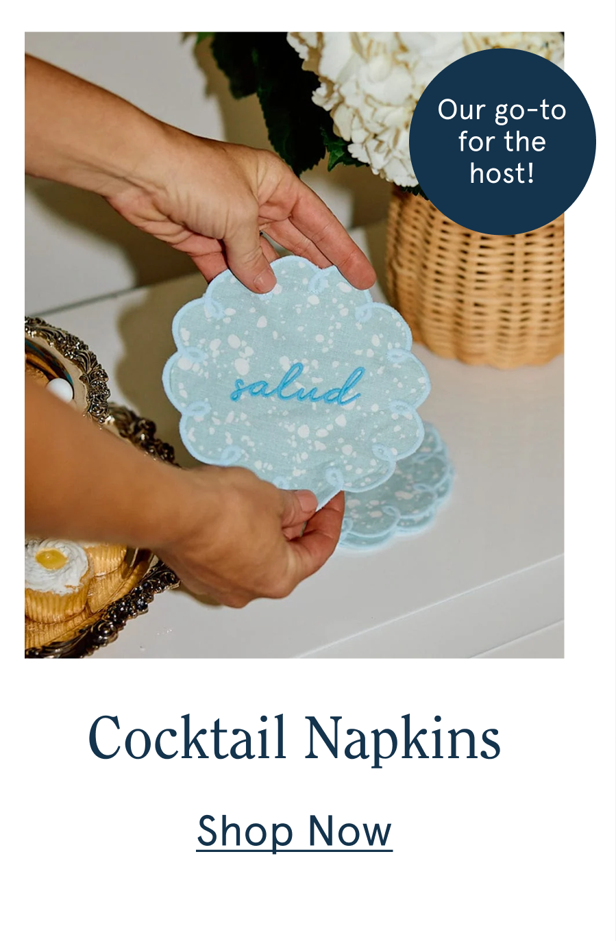 cocktail napkins