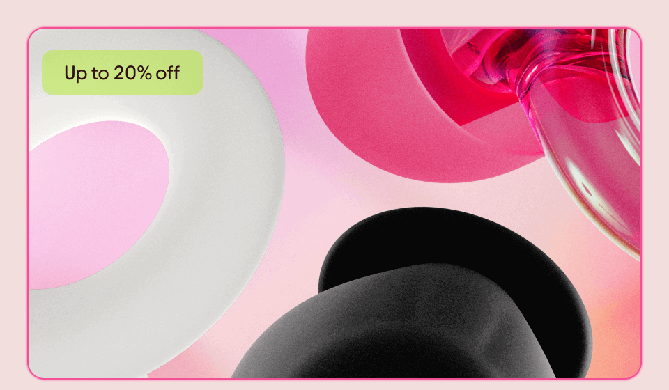 Up to 20% off