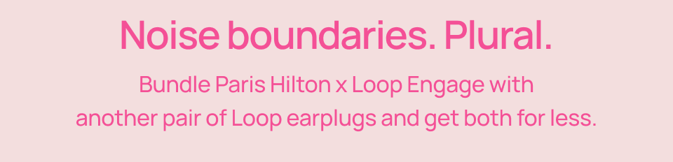 Noise boundaries. Plural.