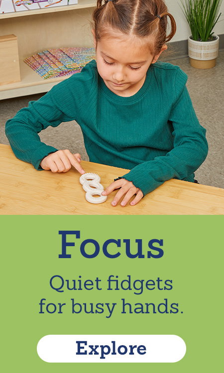 Focus - Quiet fidget for busy hands.