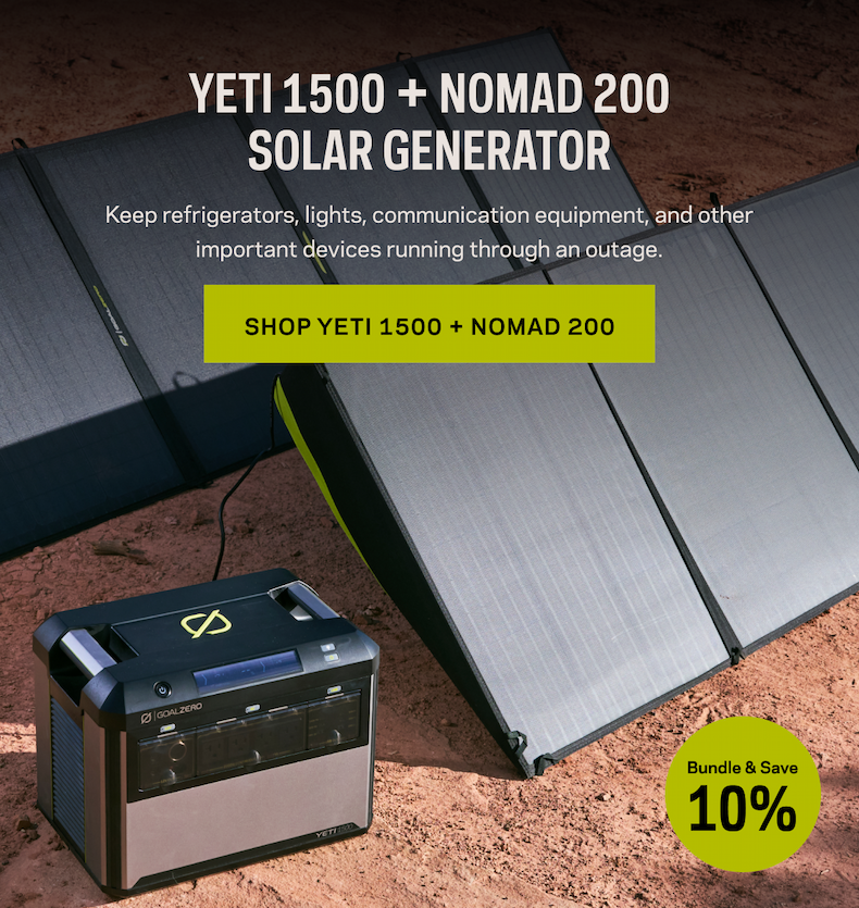 Yeti 1500 + Nomad 200 