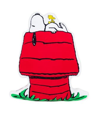 Peanuts Dog Houses Cloud Pillow