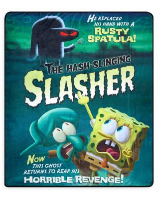 SpongeBob SquarePants Hash-Slinging Slasher Fleece Blanket