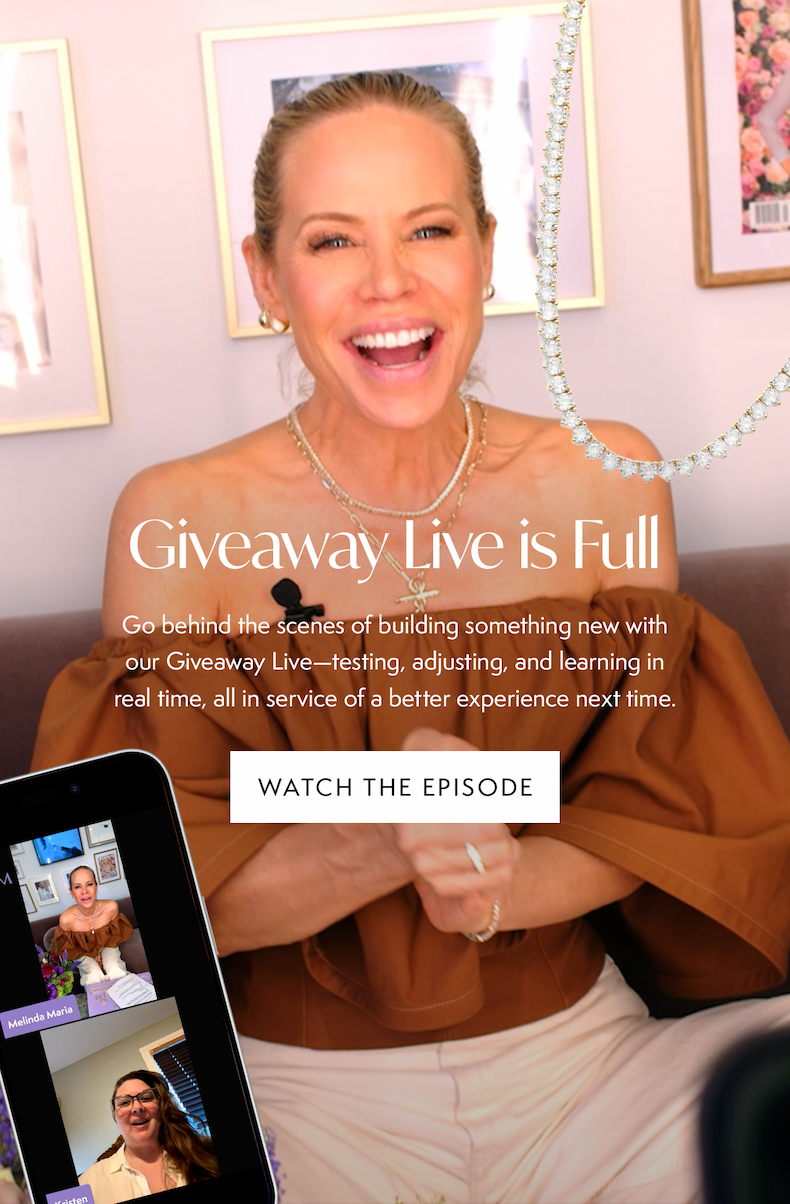 Giveaway Live is Full