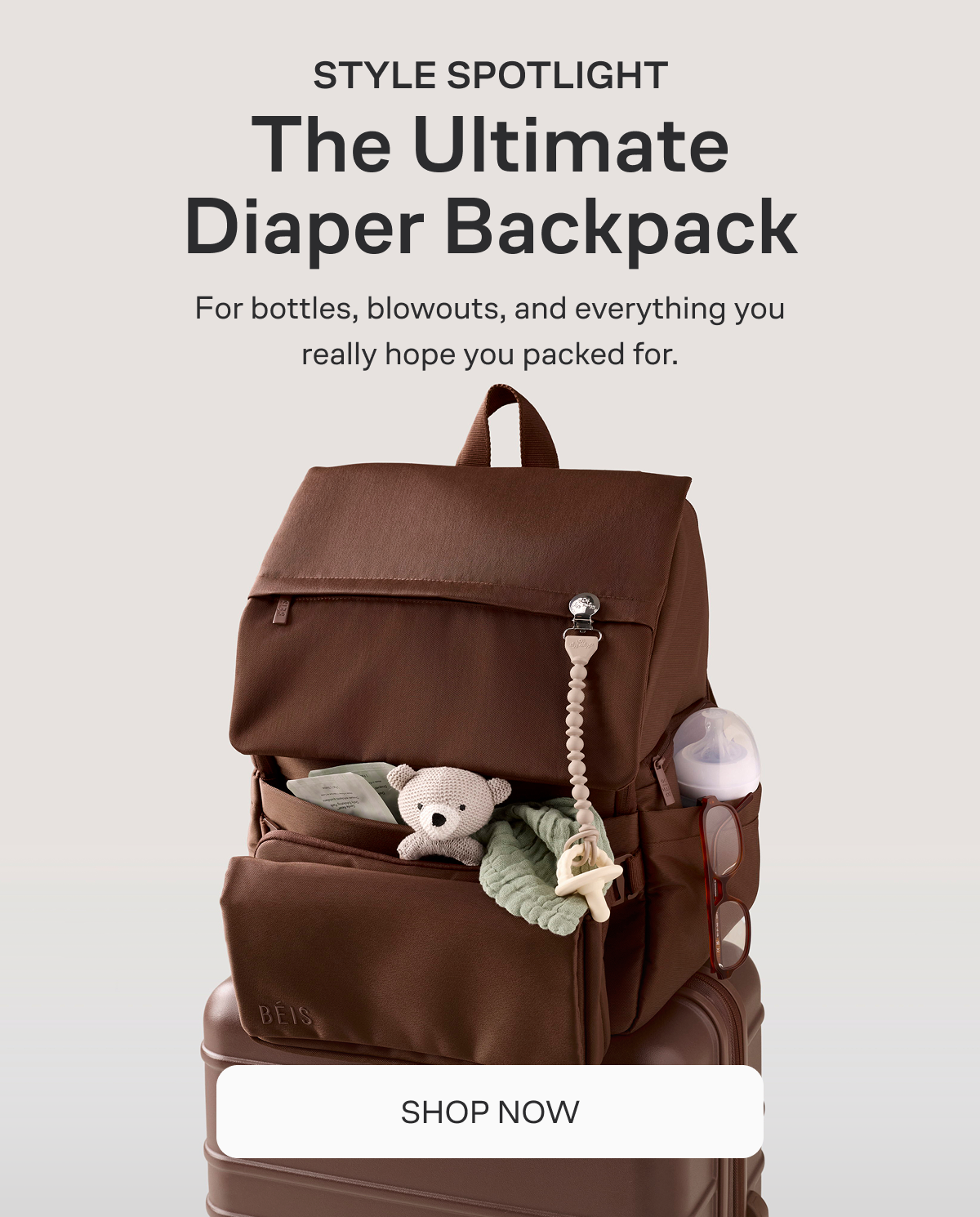 The Ultimate Diaper Backpack - Shop Now
