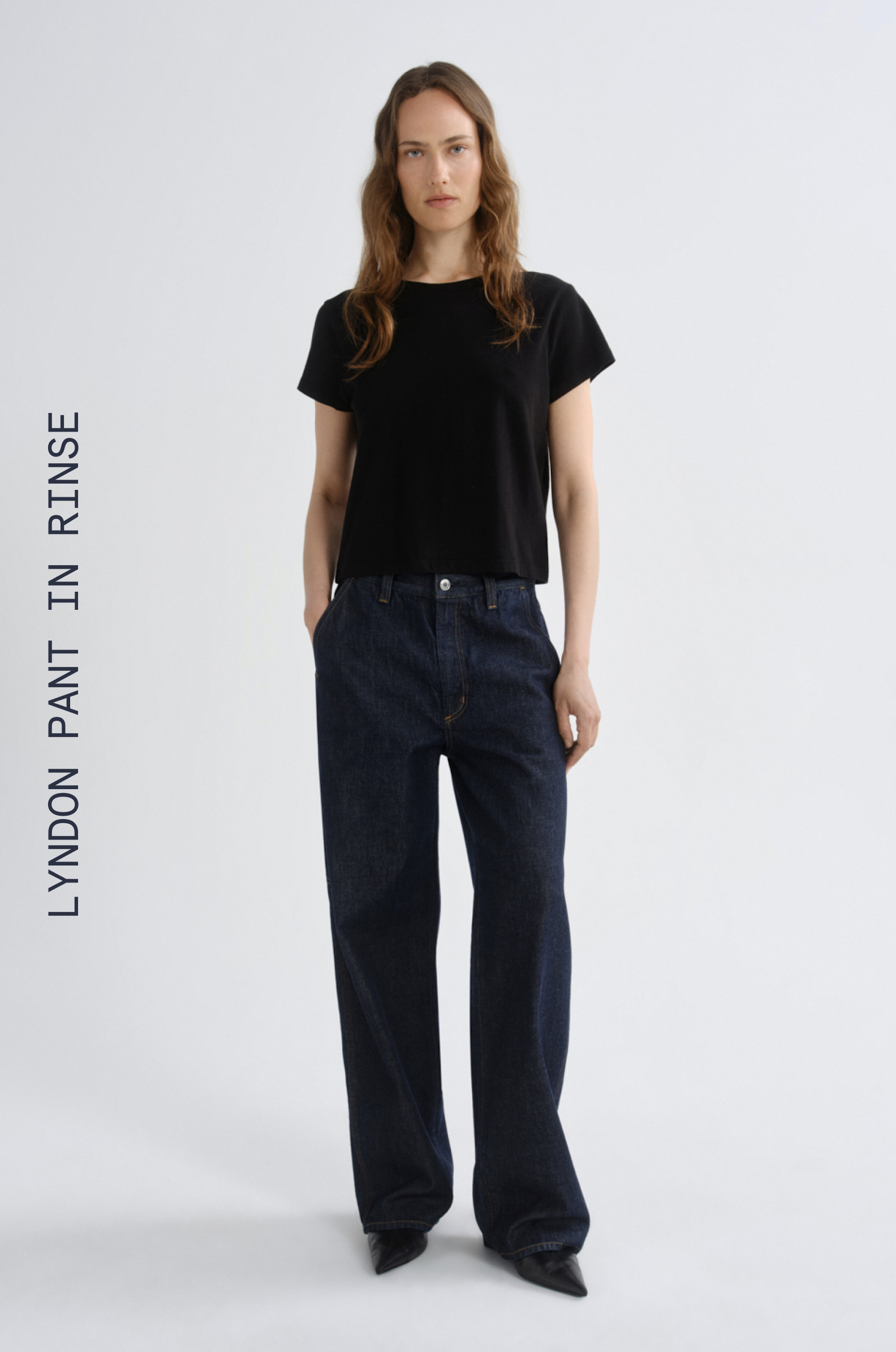 Lyndon Polished Utility Jean in Rinse