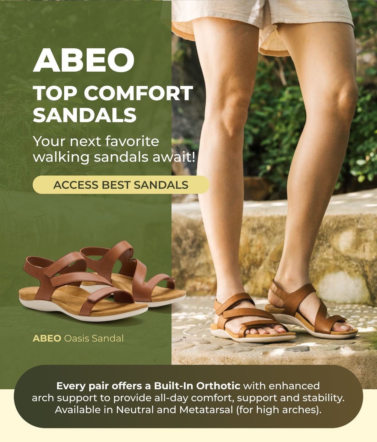 ABEO Oasis Sandals