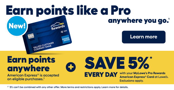 Earn points like a Pro anywhere you go.