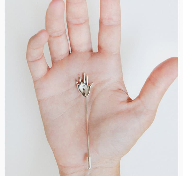 Dalí Hat Pin