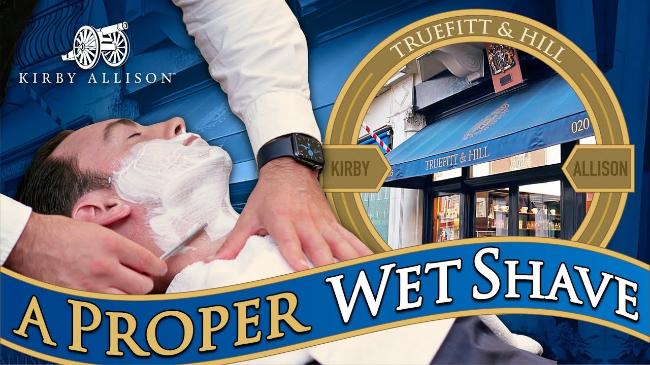 A Proper Wet Shave at Truefitt & Hill