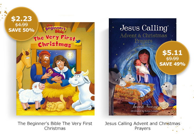 The Beginner's Bible The Very First Christmas | Jesus Calling Advent and Christmas Prayers