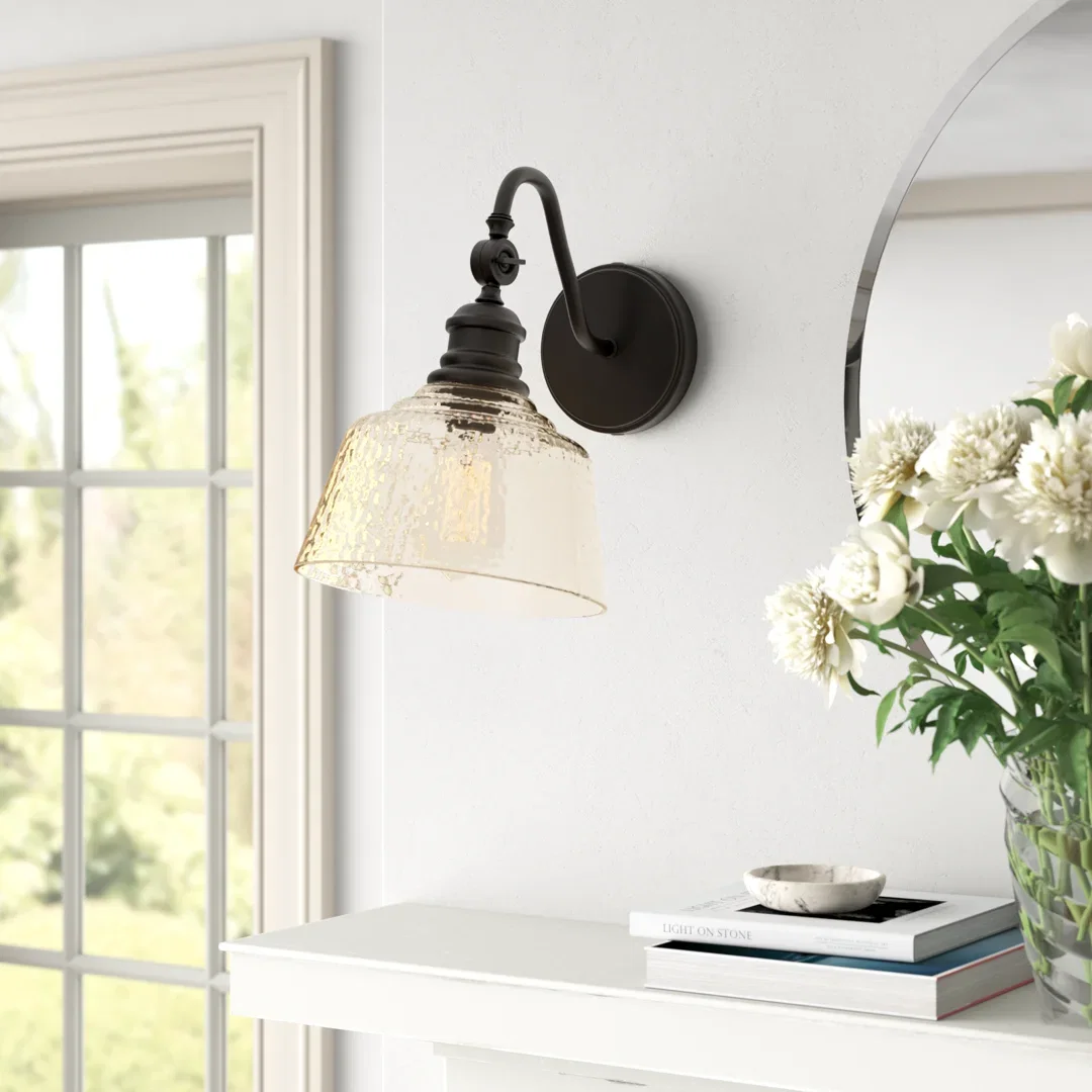 Lindholm Single Light Dimmable Armed Sconce