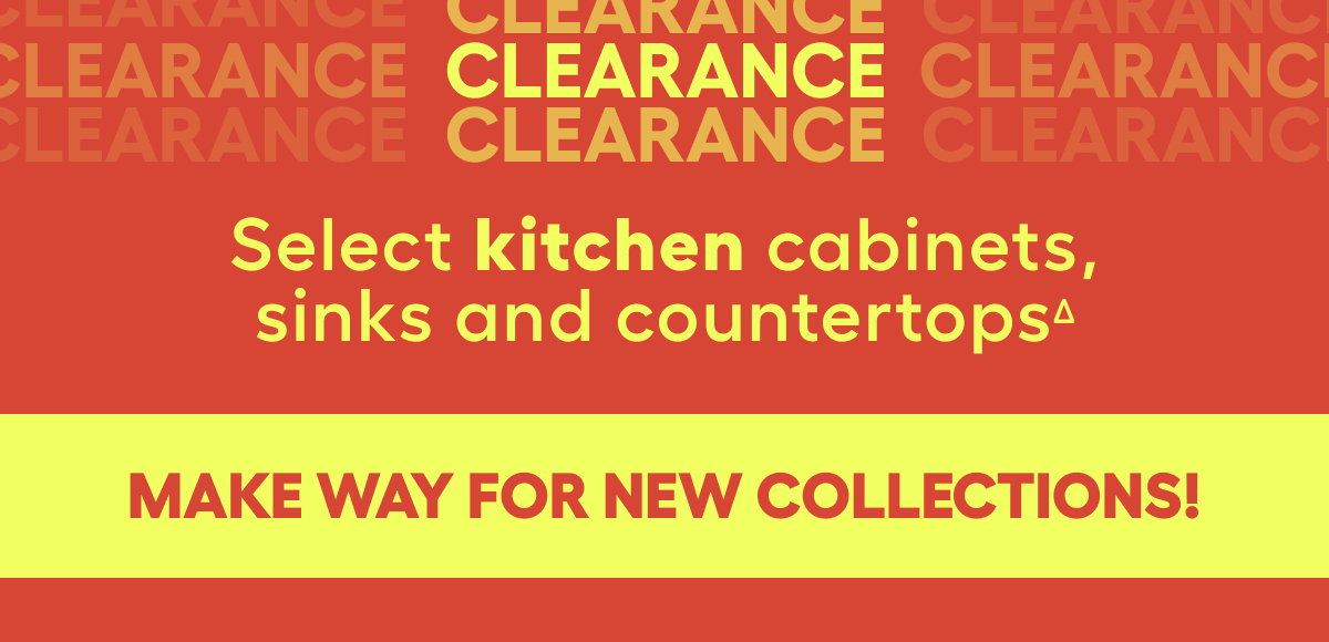 Kitchen Clearance