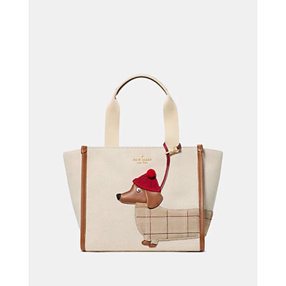 Kip Charlie Dachshund Small Tote Bag