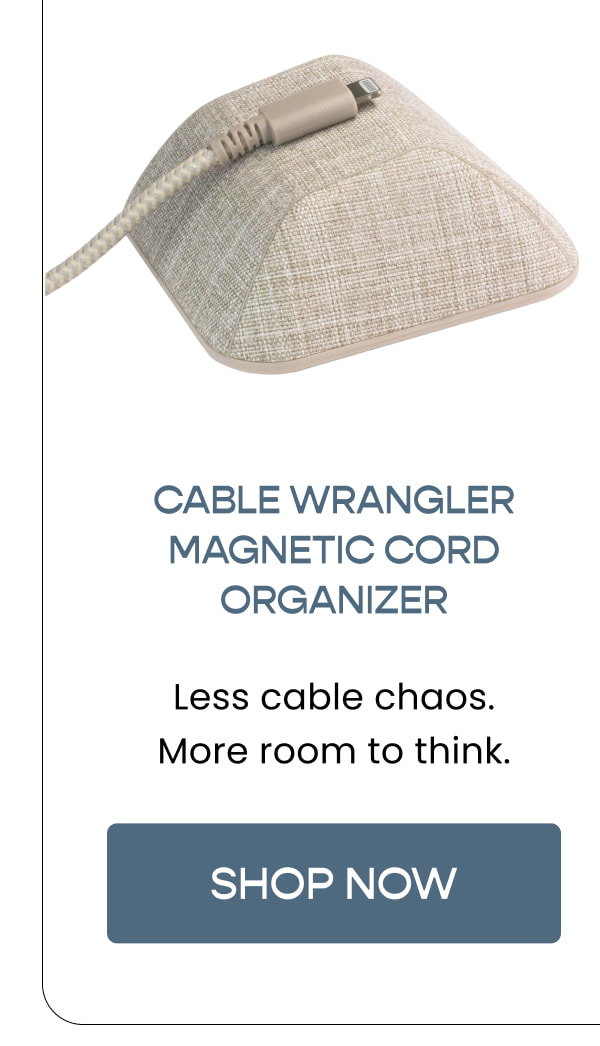Cable Wrangler Magnetic Cord Organizer
