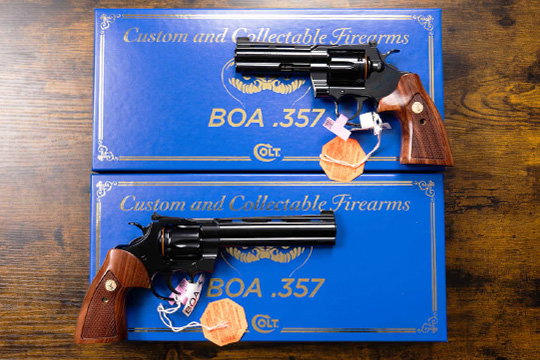 Colt BOA 357 Magnum 4.25 and 6 Inch Barrels