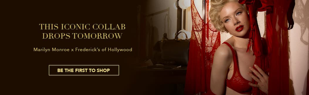 Marilyn Monroe x Frederick's of Hollywood [Be the First to Know]