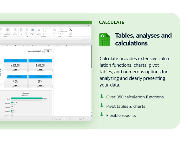 Ashampoo Office 27 - Calculate