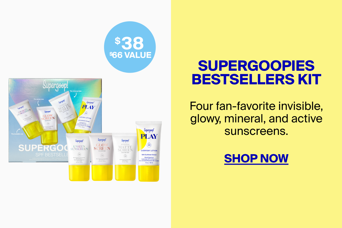 Supergoopies Bestsellers Kit