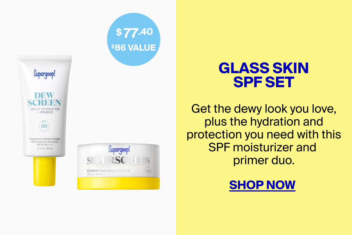 Glass Skin SPF Set