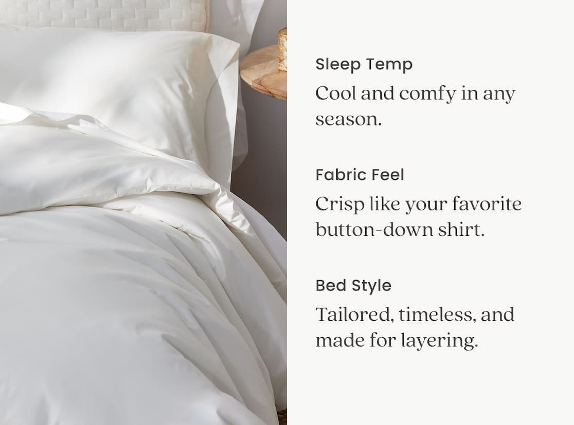 SAVE ON PERCALE