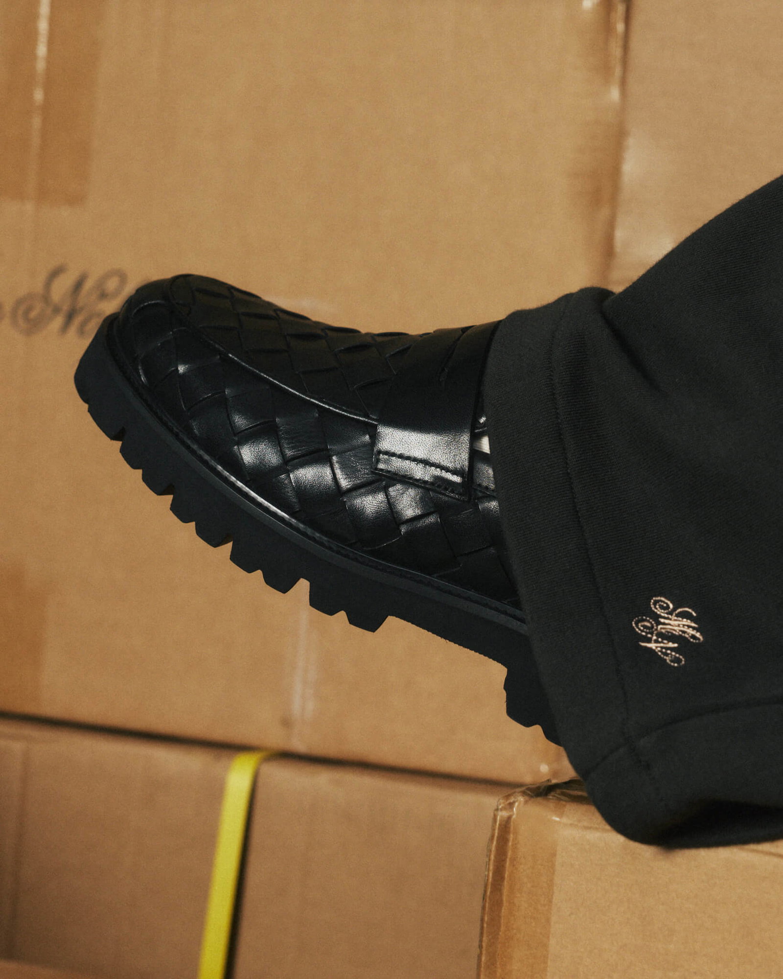 Adler Lug Penny Loafers