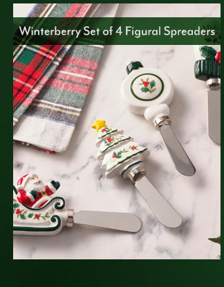 Winterberry Figural Spreaders