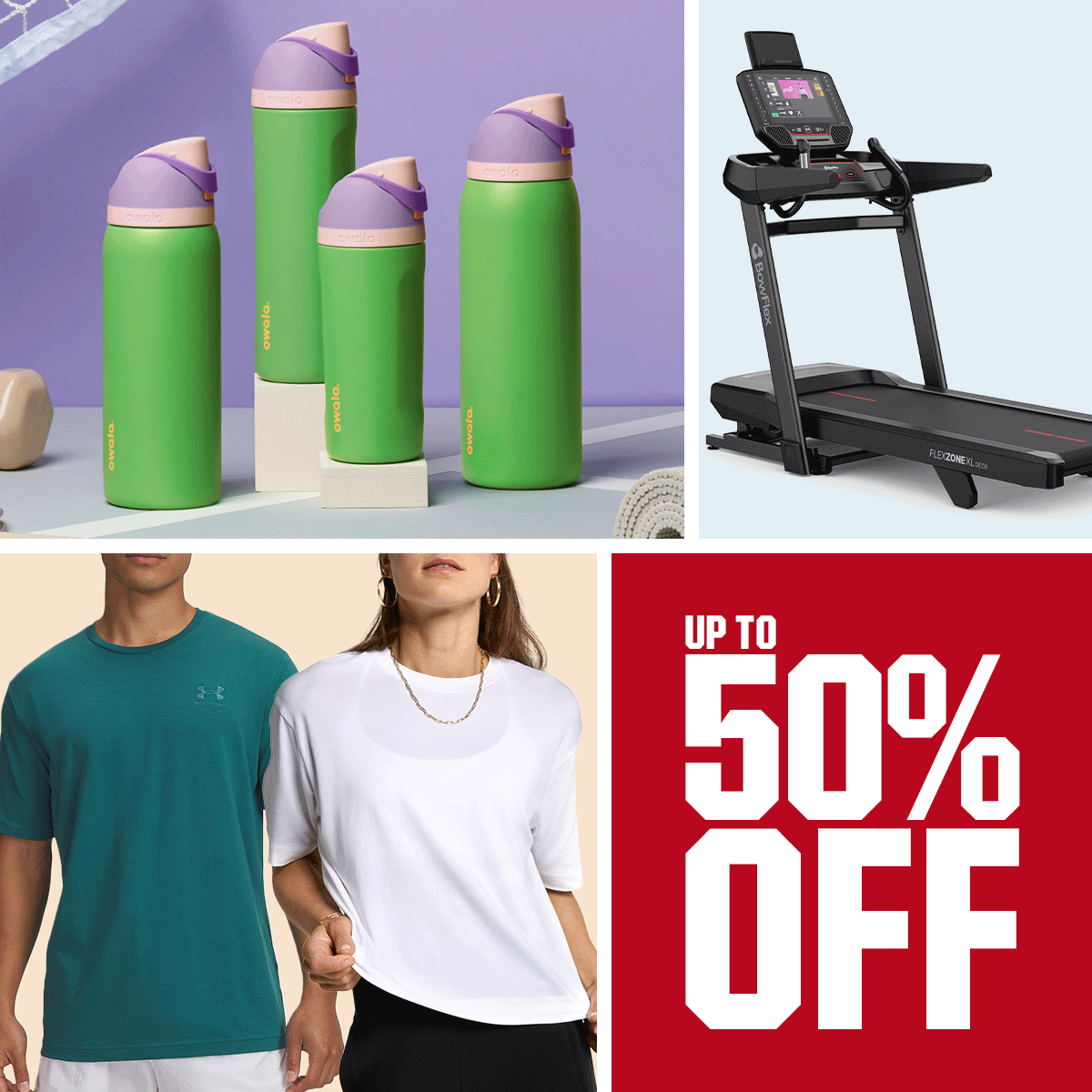 Up to 50% off.