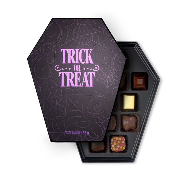 Trick or Treat Coffin Gift Box