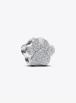 Textured Paw Mini Charm