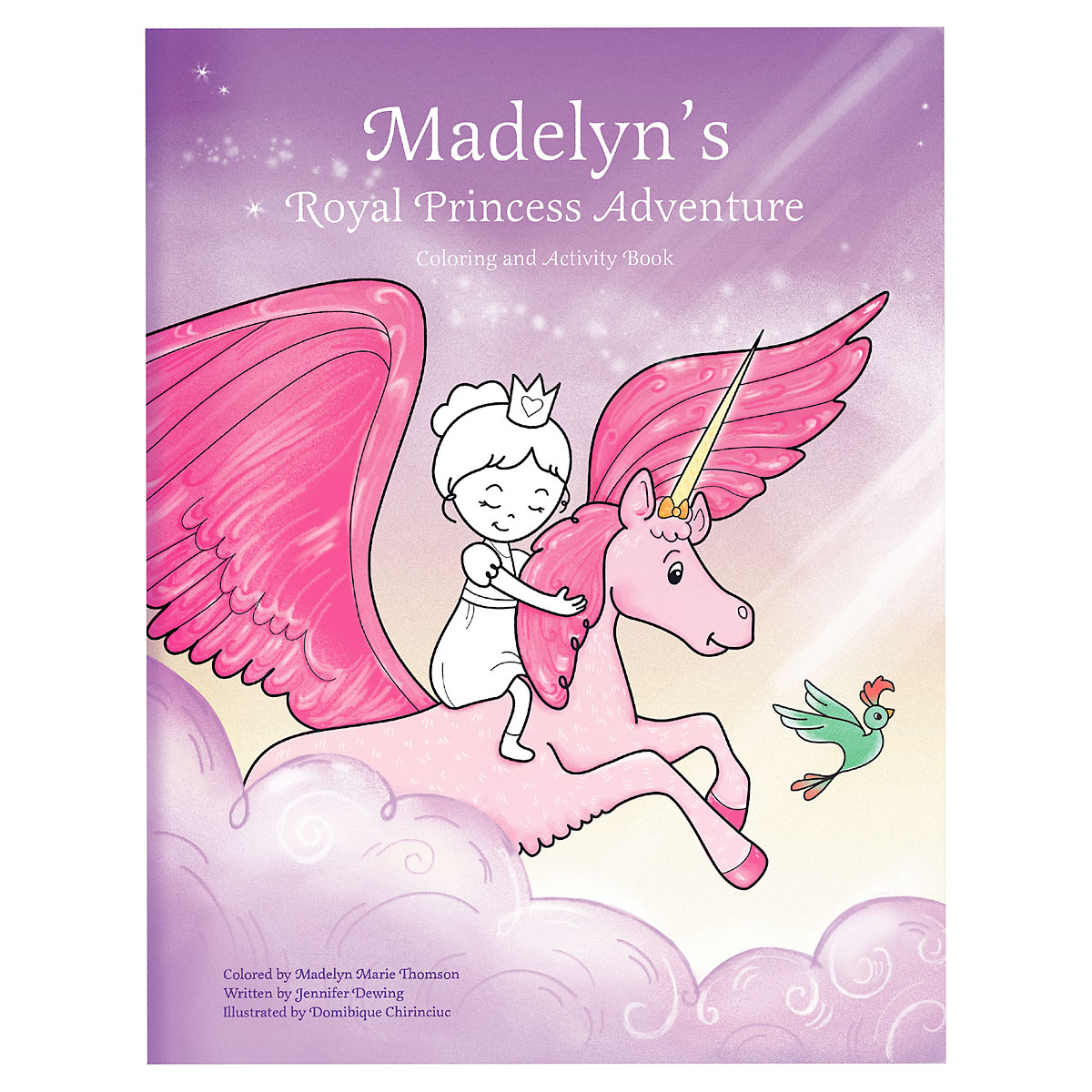 Image of Royal Princess Personalized Coloring Book & Sticker Set