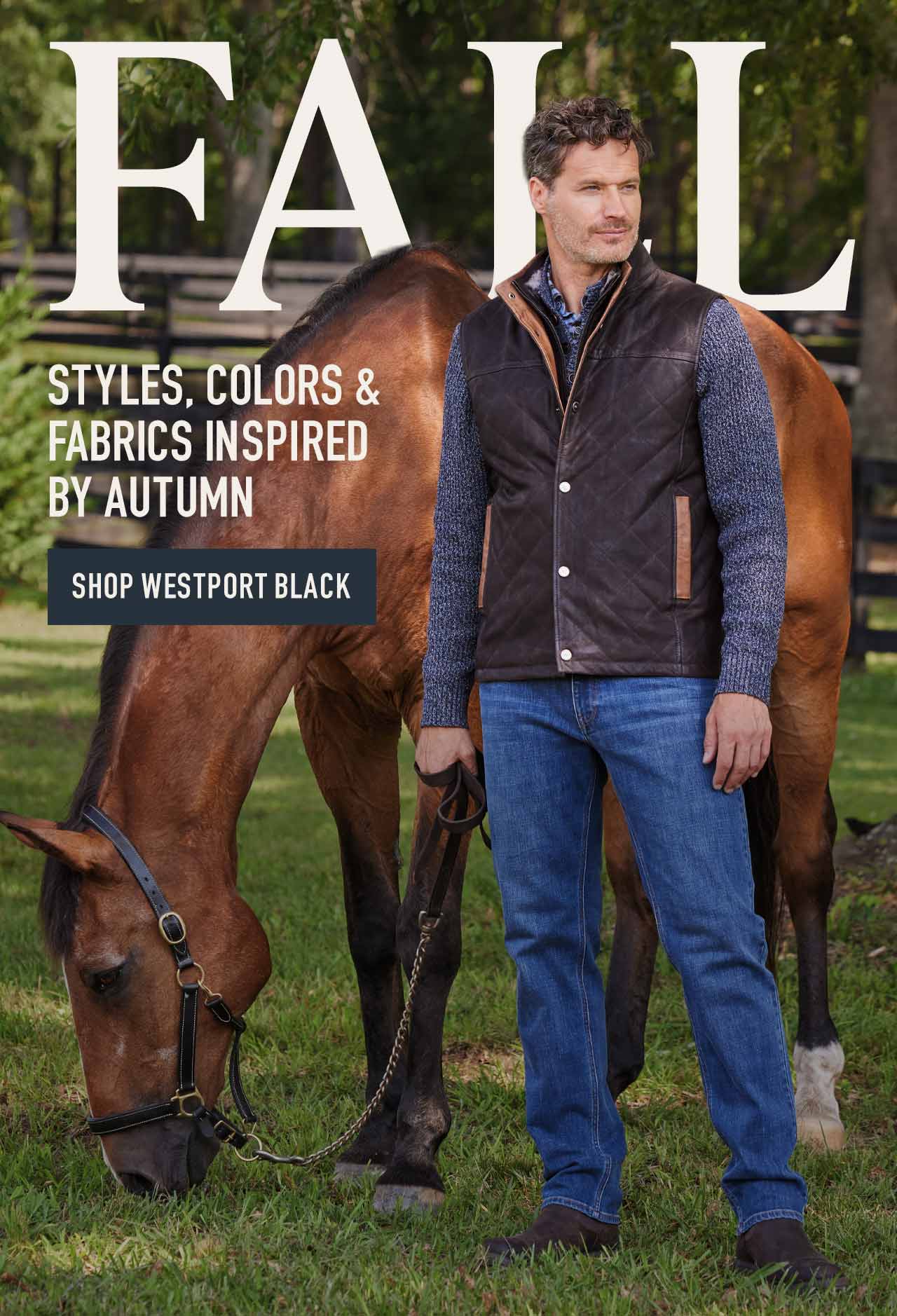 The Next Chapter of Fall: Westport Black — sophisticated textures and autumn-inspired shades