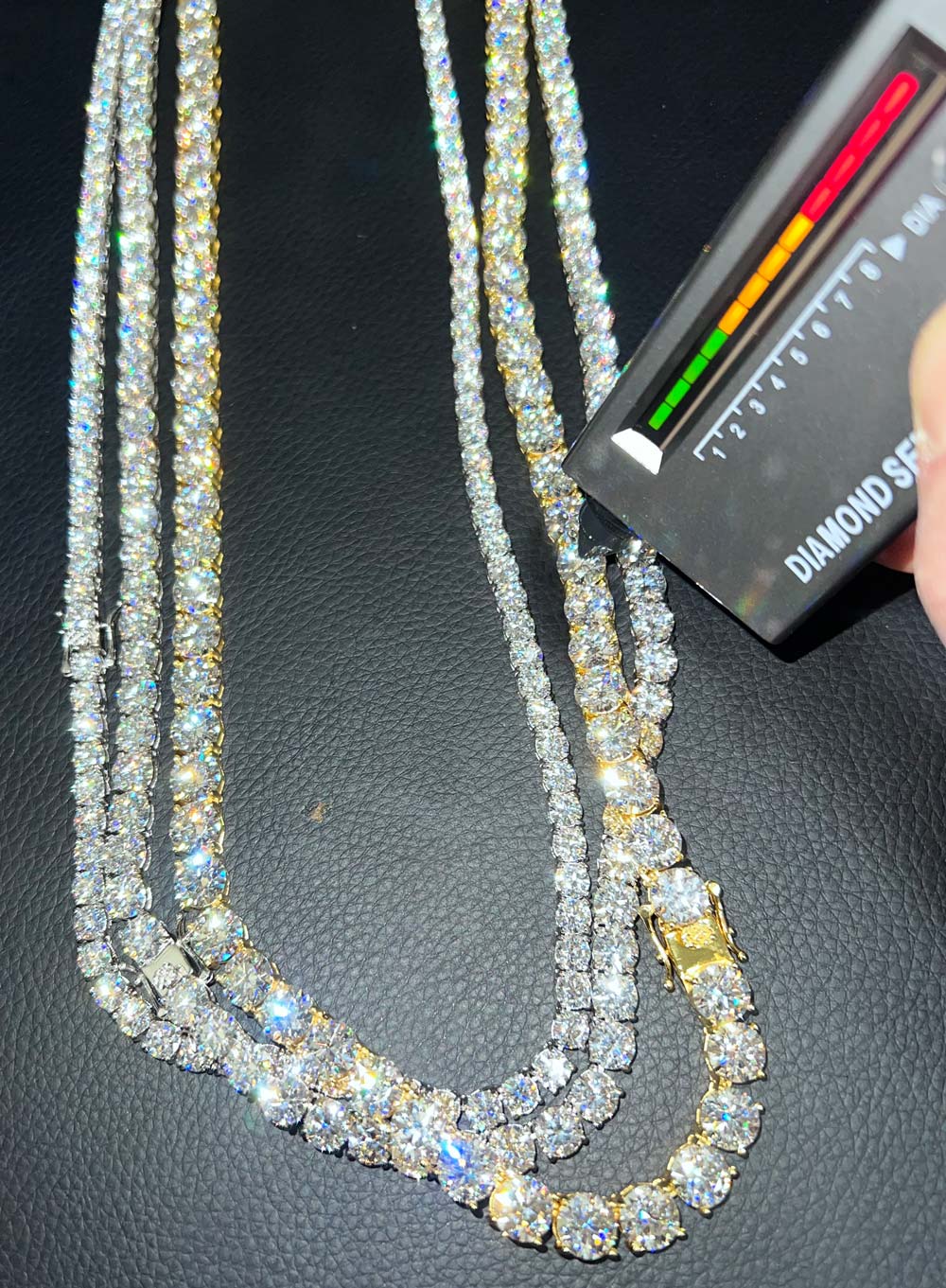moissanite pendant