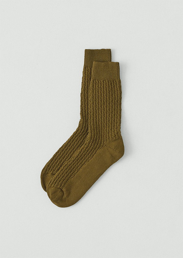 Textured Cotton Socks