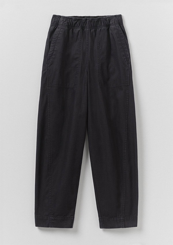 Cotton Twill Pull On Trousers