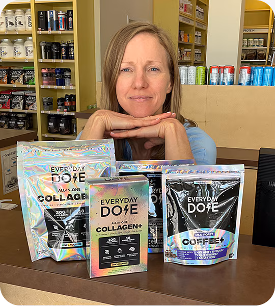 Dose Coffee and Collagen items. Shop for these products